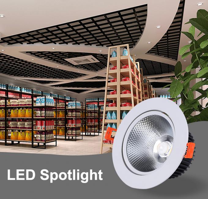 Modern Round Aluminum LED COB Spotlight 제품 보기