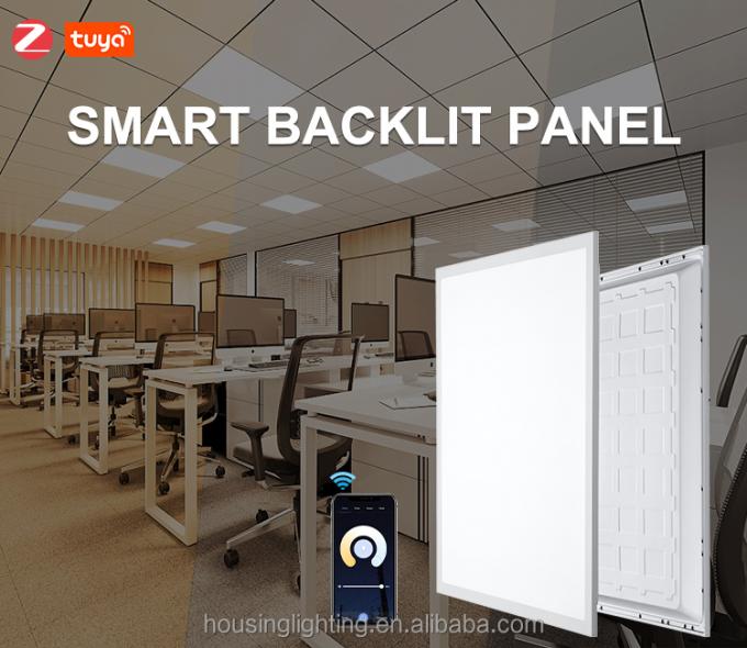 Zigbee 3.0 스마트 LED 패널 라이트 - 사이드 뷰