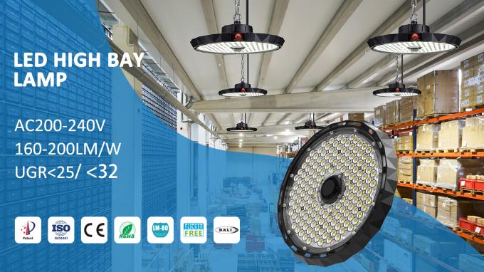 インダストリアル LEDハイベイライト フロントビュー ダイヤモンドのようなデザインを表示する