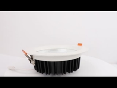 Aluminum LED Integrated Downlight Customized Warm White / White / Daylight