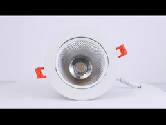 2700K-6500K Recessed LED Spotlight Fixture For Factory / Supermarket