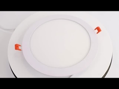 7-18 와트 LED 패널 다운라이트, 원형 사각형 평면 패널 LED 라이트 드라이버