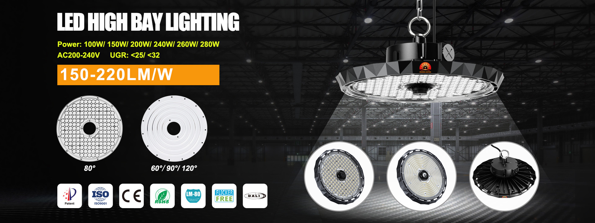 Calidad Luces LED comerciales Fabricación