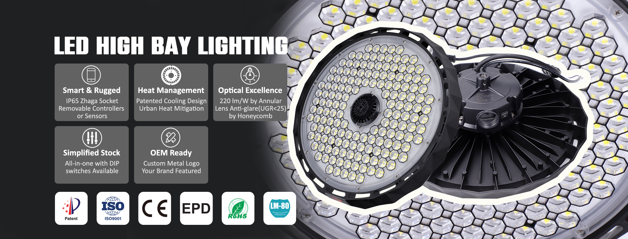 品質 商業用LEDライト 工場
