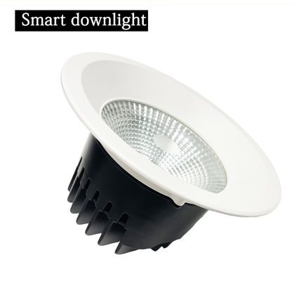 WIFI Bluetooth Smart LED Recessed Lighting , Commercial Recessed Downlight With ZigBee