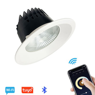 WIFI Bluetooth Smart LED Recessed Lighting , Commercial Recessed Downlight With ZigBee