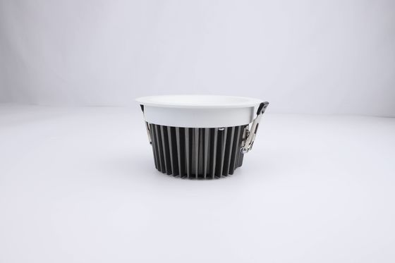 Round IP65 Recessed Downlight With COB LED Light Source / 60° Beam Angle