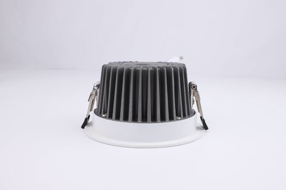 Round IP65 Recessed Downlight With COB LED Light Source / 60° Beam Angle