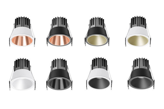 Dimmable LED Downlight 6W 9W Triac Aluminum with 120° Beam Angle