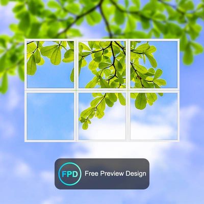 Recessed Sky Cloud LED Panel 2x4ft 2x2ft 1x4ft For Meeting Room/ Hospital / Office