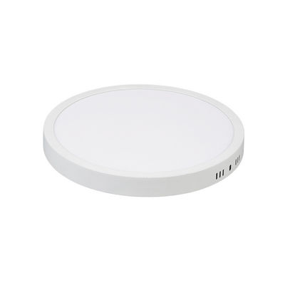 Round / Square Surface Mount Flat Panel LED Lights IP20 Aluminum Material