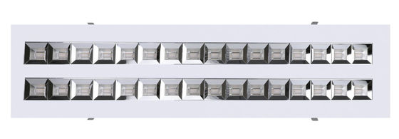 140LM/W LED Grille Panel Light 1600*400mm Dali Dimmable Recessed Installation