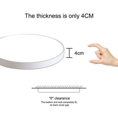 600mm 500mm 400mm Surface Mount Flat Panel LED Lights With CCT Changeable Flicker Free