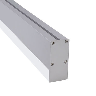 Dimmable LED Linear Light Fixture 3 Sided ength Customized For Indoor Lighting