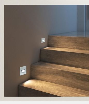 ON/OFF Floor Lamp Light  86mmX86mmm Radar Sensor LED Light For Stairs