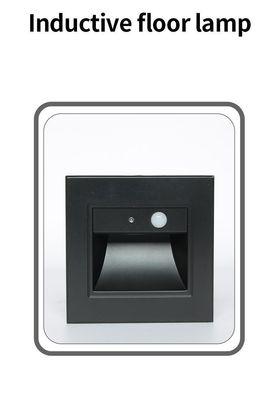 ON/OFF Floor Lamp Light  86mmX86mmm Radar Sensor LED Light For Stairs