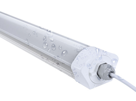 Waterproof IP65 LED Triproof Light IK10 Rated Zigbee CCT 3000K-6000K 94V0 PC Material