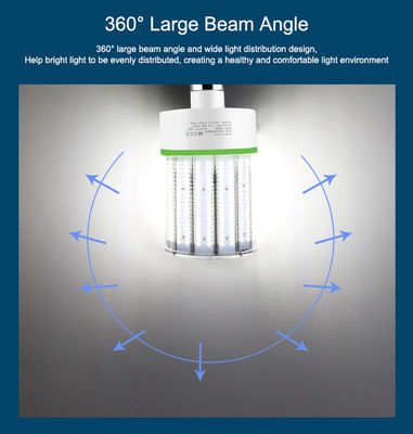 High CRI 80 LED Corn Lamp E27 2700K-6500K 50000hrs Lifespan