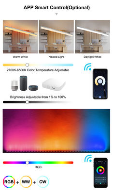 Beli Pencahayaan Linear Industri Aluminium Fluks Cahaya 2000lm Untuk Penerangan Optimal pembuatan online