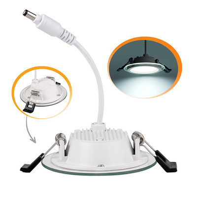 Dia 95mm 6W LED Downlight with Aluminum Glass+PS for Bright Warm White Illumination