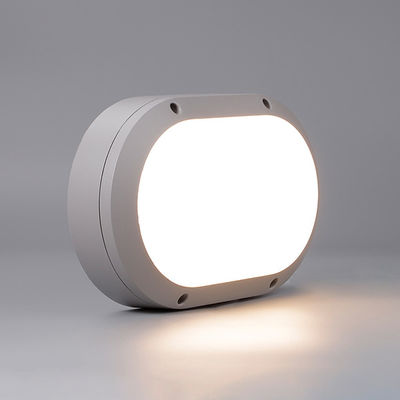 Wall Lamp Oval Shape 20W Damp Proof LED Ceiling Light 1500LM 100-220V CRI 80 Aluminum