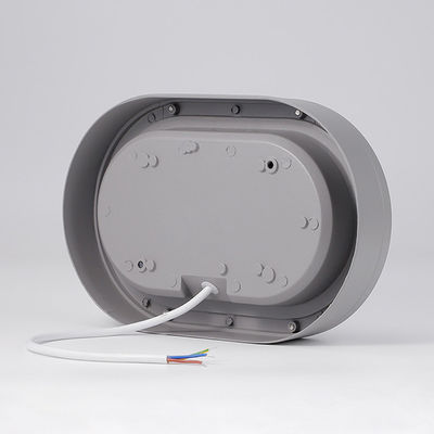 Wall Lamp Oval Shape 20W Damp Proof LED Ceiling Light 1500LM 100-220V CRI 80 Aluminum