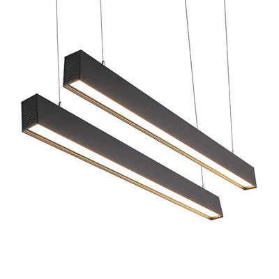 Office Lamp 20W-50W Dimmable Industrial LED Linear Lighting With 85° Beam Angle