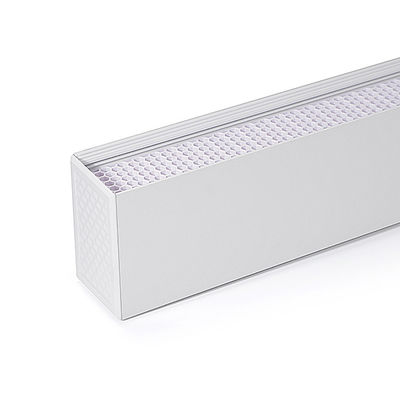 Office Lamp 20W-50W Dimmable Industrial LED Linear Lighting With 85° Beam Angle