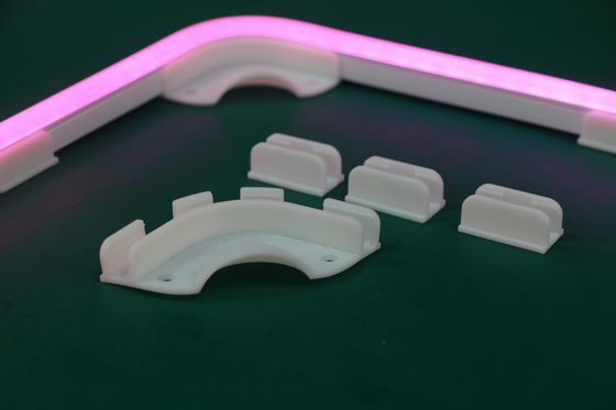 SPI RGBW Illusion Neon Light Flexible Silicone LED Strip With Working Voltage DC24V
