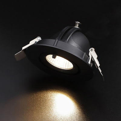 12W Gimbal Downlight 360° Rotation Led Gimbal Downlight Pot Lights 4 Inch Led Gimbal Lighting Solutions