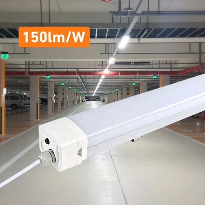 IP65 Tri Proof LED Light For Commercial Lighting In Aluminum PC Material
