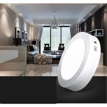 3000/4000/6000K Dimmable Aluminum LED Flat Panel Lights with 120° Beam Angle