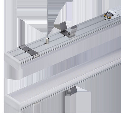Commercial Lighting 210LM/W LED Linear Light Fixture with Wago terminal and UGR <28 <25 <22