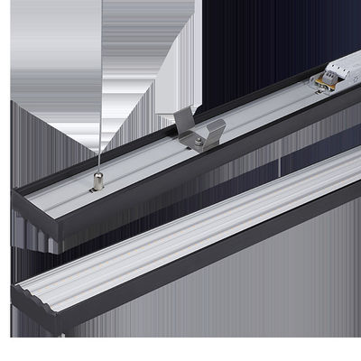 Commercial Lighting 210LM/W LED Linear Light Fixture with Wago terminal and UGR <28 <25 <22