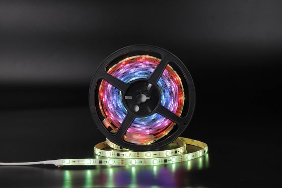 DC12V 150PCS Flexible Adhesive LED Strip with IC Model 2811 and RGB Channel Color