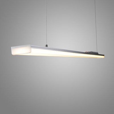 Office Warehouse Supermarket Linkable Led Batten Linear Lights Color Temperature 3000K/ 4000K/ 5000K/ 6000K/ CCT Changeable