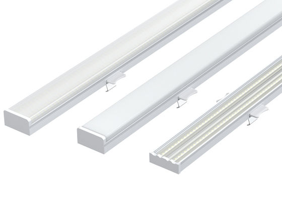 Office Warehouse Supermarket Linkable Led Batten Linear Lights Color Temperature 3000K/ 4000K/ 5000K/ 6000K/ CCT Changeable
