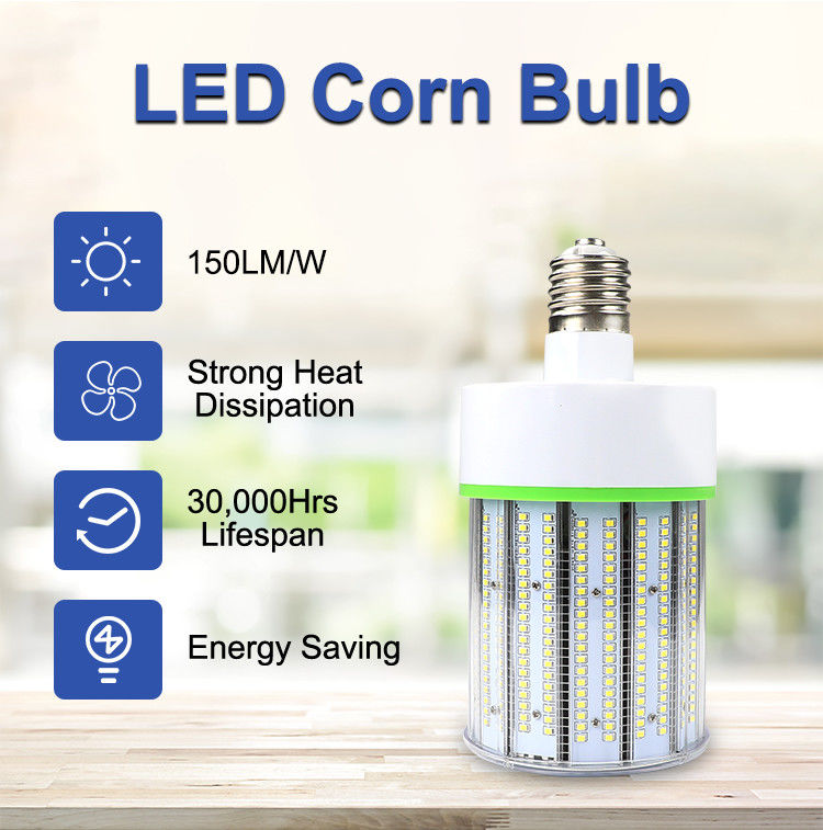Durable LED Corn Light E40 E27 20W-100W With 270° Beam Angle