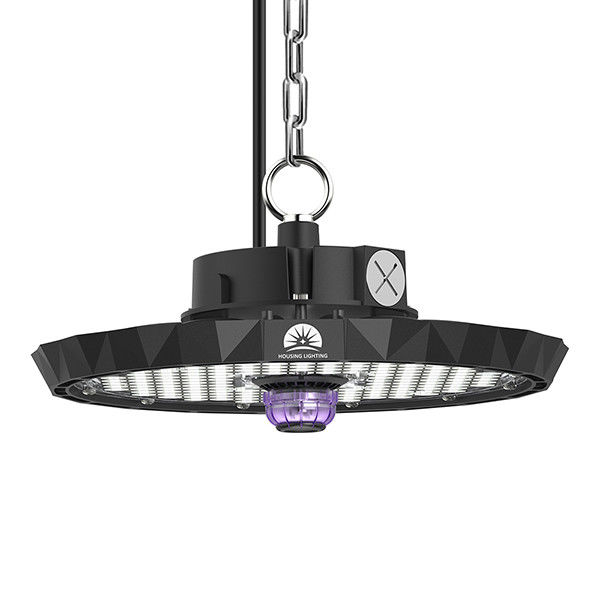 4000K 100W 150W UFO Led High Bay Light Aluminum Power Factor 9.5 200lm/w IP65 for Industrial Warehouse Illumination