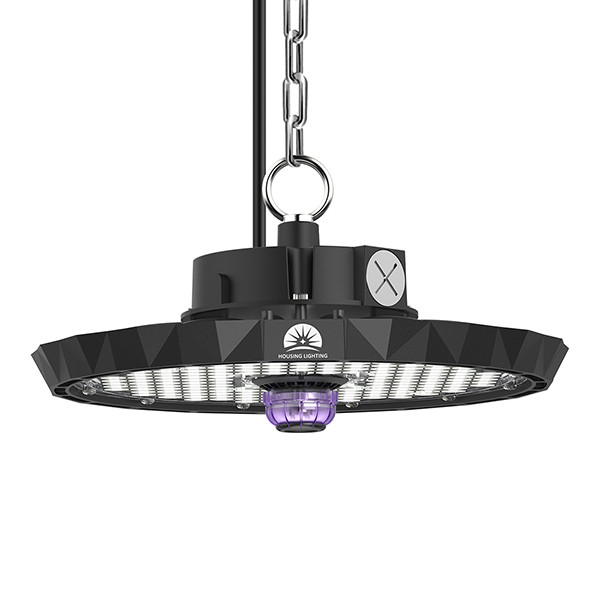 4000K 100W 150W UFO Led High Bay Light Aluminum Power Factor 9.5 200lm/w IP65 for Industrial Warehouse Illumination