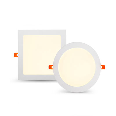 سعر جيد 7-18 وات LED لوحة النازل، جولة أضواء LED لوحة مسطحة مربعة مع سائق الانترنت
