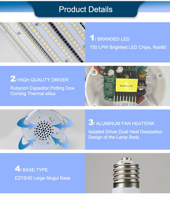 Harga bagus Lampu jagung LED lansekap 20W-100W Bahan aluminium 270° sudut sinar on line
