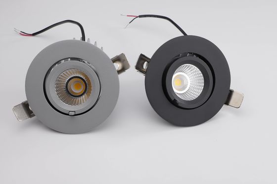 Bom preço. 12W Gimbal Downlight 360° Rotação LED gimbal downlight pot lights 4 polegadas LED gimbal soluções de iluminação on-line
