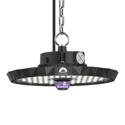 4000K 100W 150W UFO Led High Bay Light Fattore di potenza in alluminio 9,5 200lm/w IP65 per l'illuminazione dei magazzini industriali