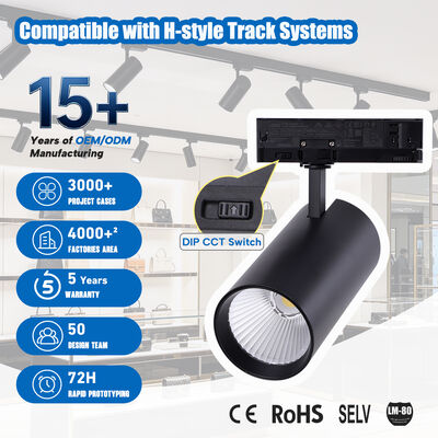 Ein guter Preis. LED-Schienenleuchte mit einstellbarer Farbtemperatur von 2700–6500 K, 50.000 Stunden Lebensdauer und 5 Jahren Garantie Online