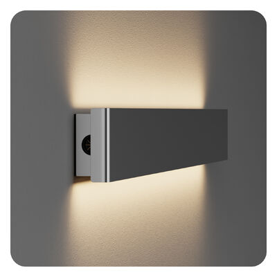 Good price Power and CCT Adjustable 600mm up Down Wall Light 2700K 4000K 1-10V Dim Aluminum Indoor Linear Wall Lamp for Corridor online