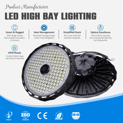 Good price 5-Year Warranty IP65 Rated 0-10V Dimmable UFO LED High Bay Light for Industrial Lighting online